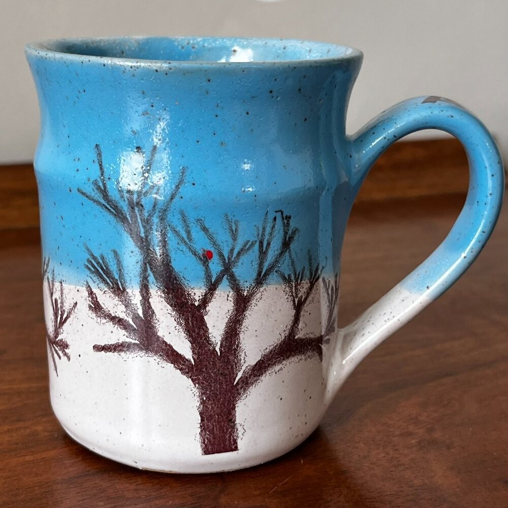Acadia National Park Maine Studio Pottery Mug MKS Mary Kay Spencer Potters House